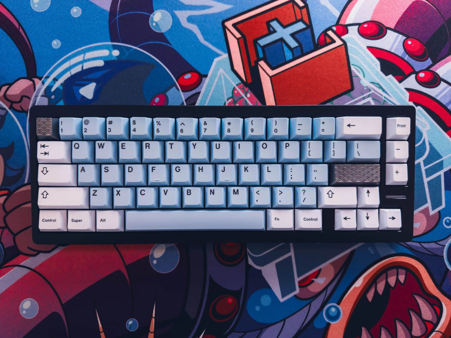 Seigaiha Artisan Keycap Set