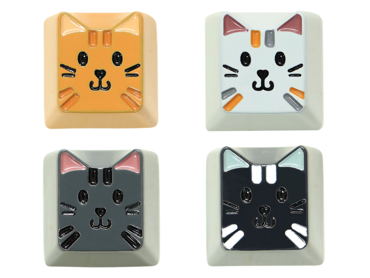 Cute Cat Keycaps