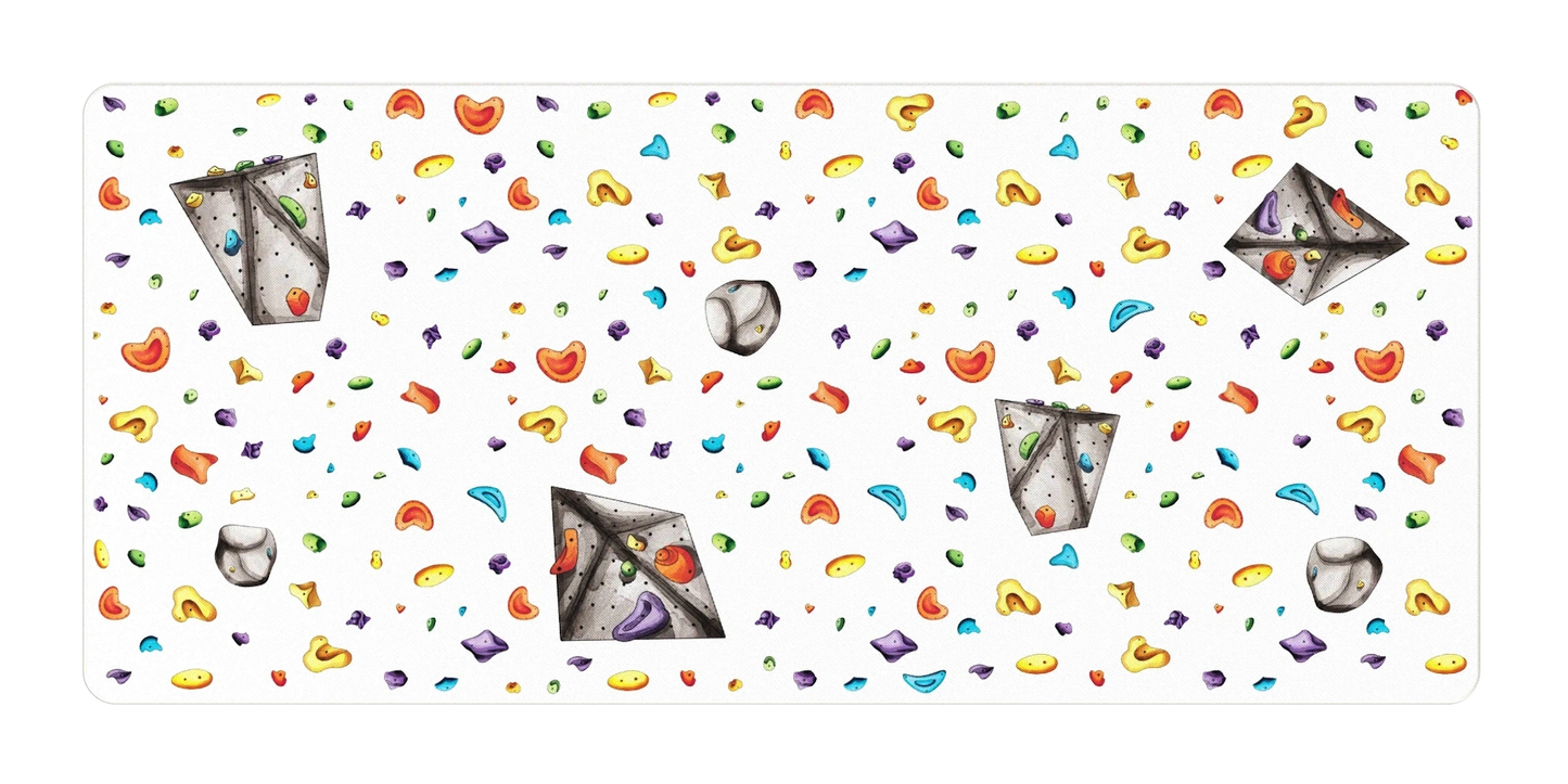 Bouldering Wall Desk Mat