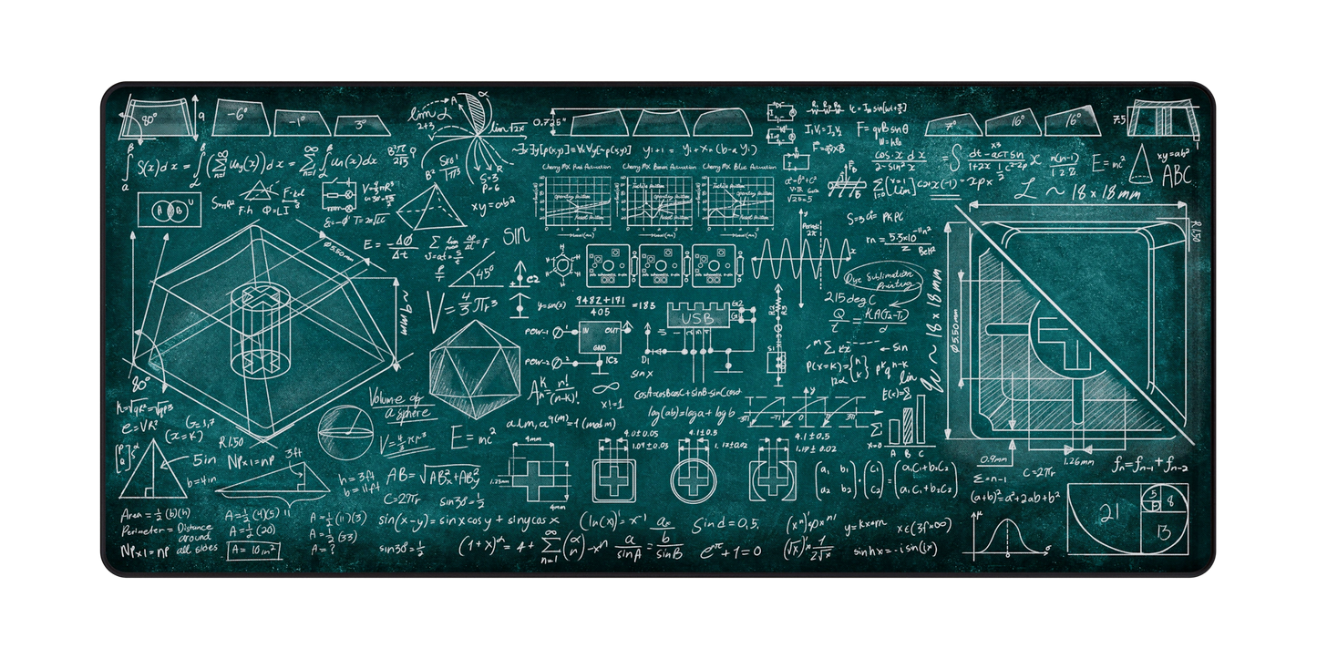 TK Chalk Deskmat