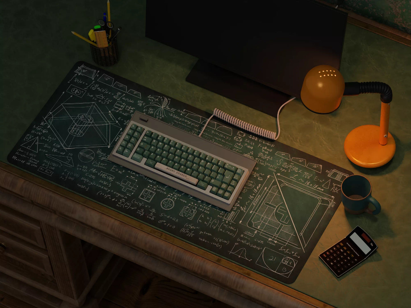 TK Chalk Deskmat