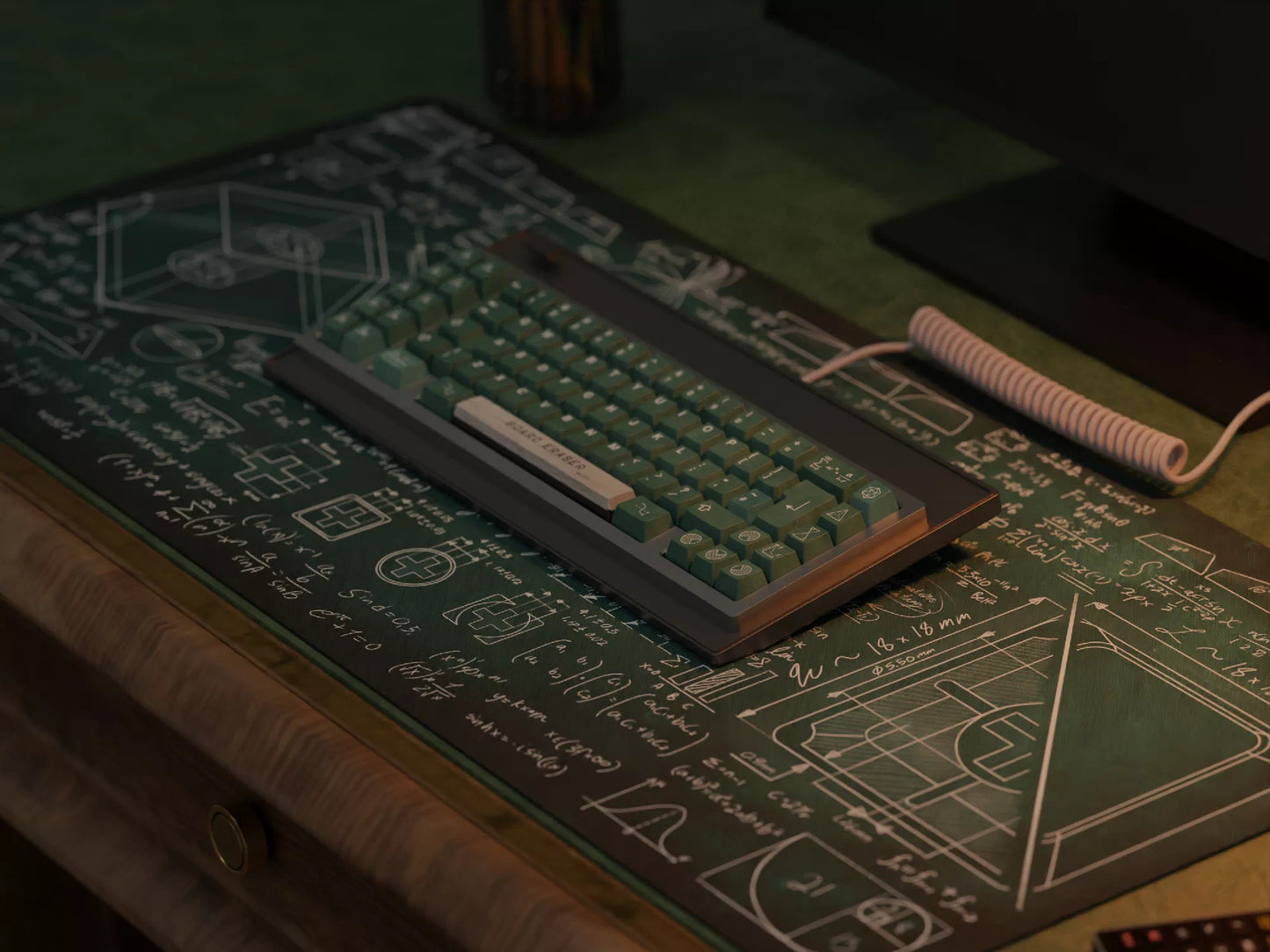 TK Chalk Deskmat