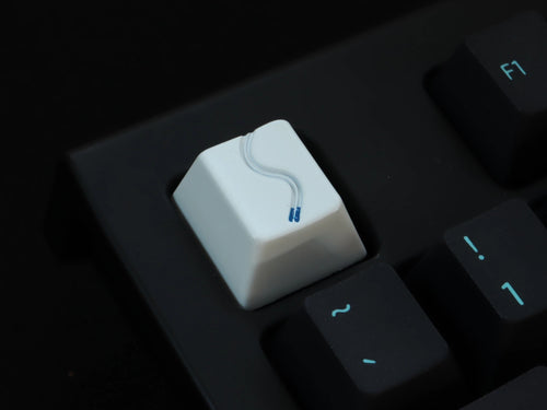 Ski Tracks Keycap