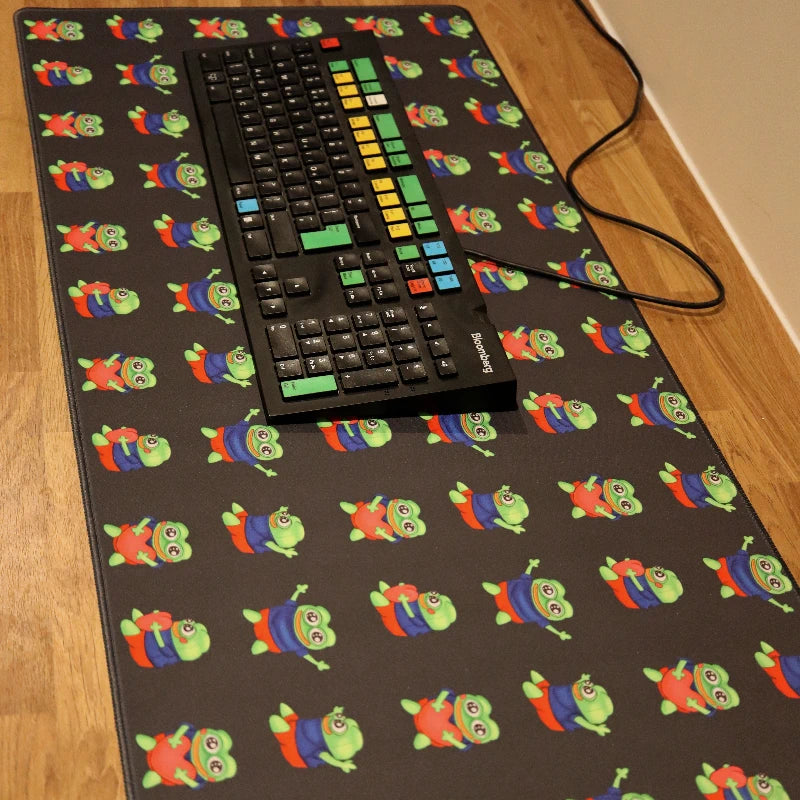 Peepo Desk Mat - Dark (Collab @ PeepoParadise)