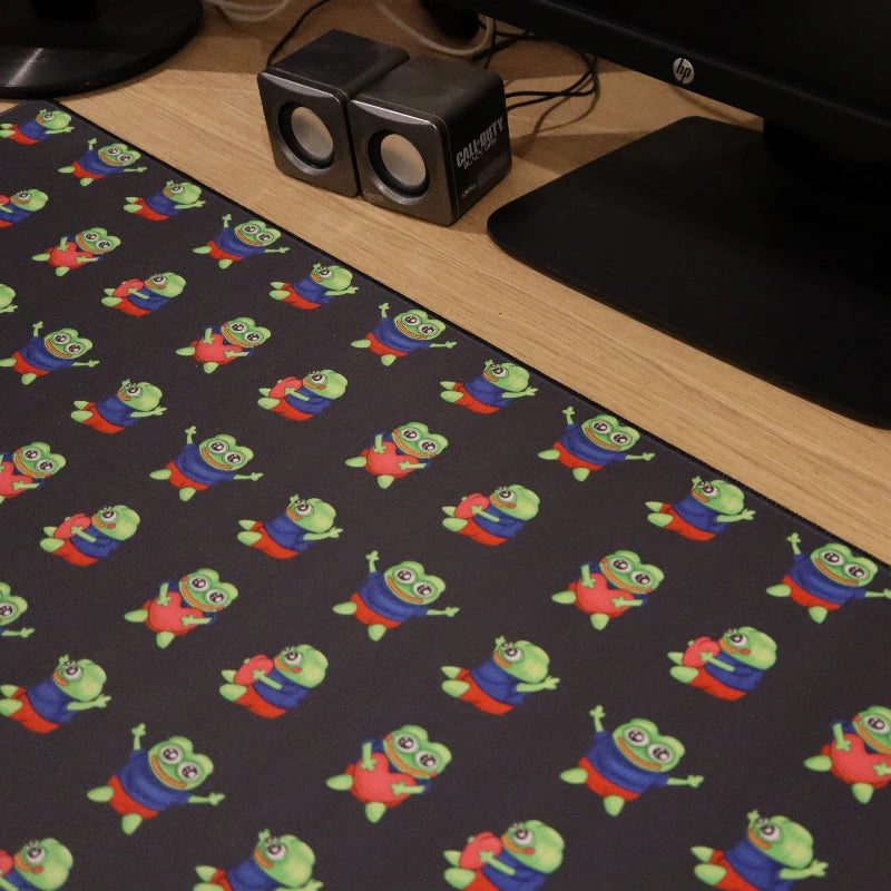 Peepo Desk Mat - Dark (Collab @ PeepoParadise)