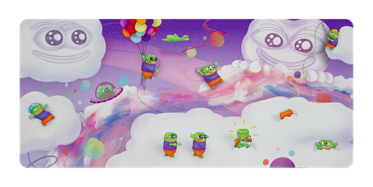 Peepo Paradise Desk Mat (Collab @ PeepoParadise)