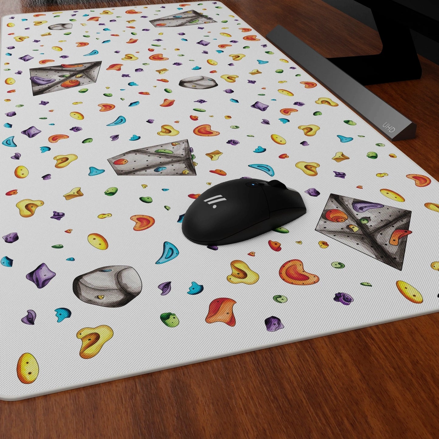 Bouldering Wall Desk Mat