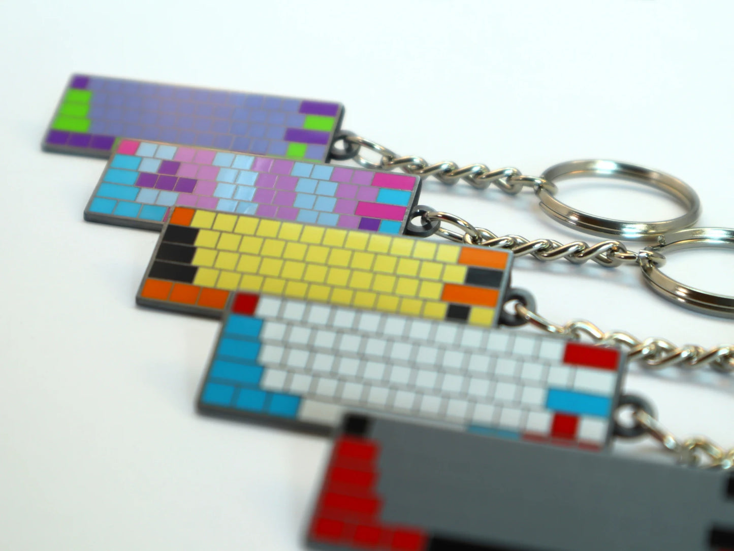 Hard Enamel Keebchains