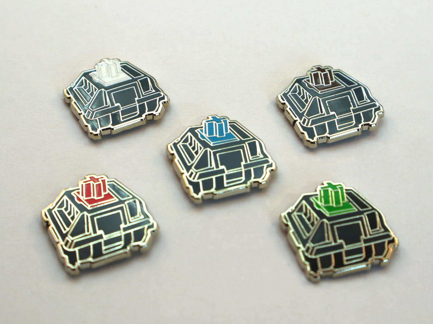 Switch Hard Enamel Pins