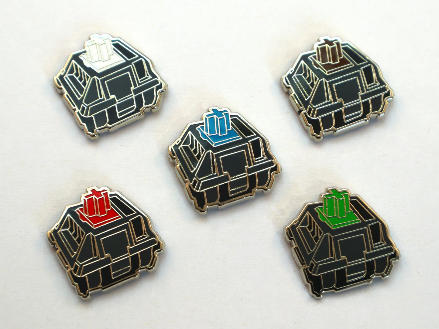 Switch Hard Enamel Pins