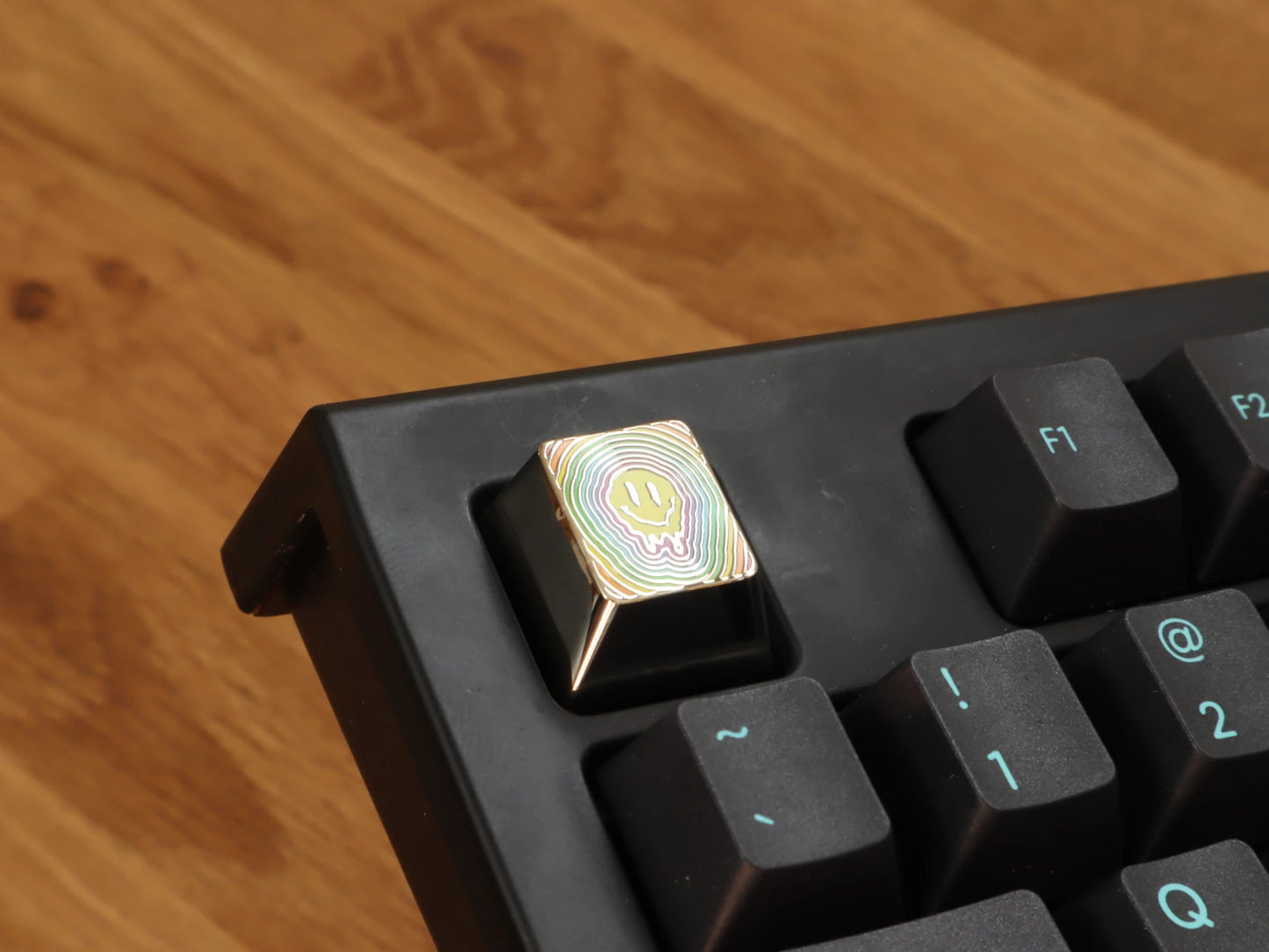 Rainbow Smiley Keycap