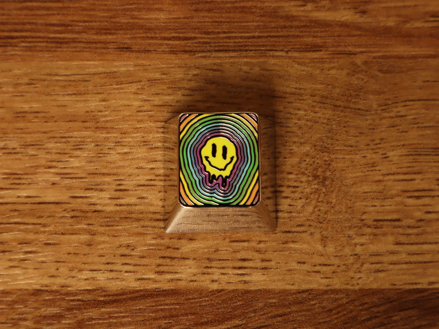 Rainbow Smiley Keycap