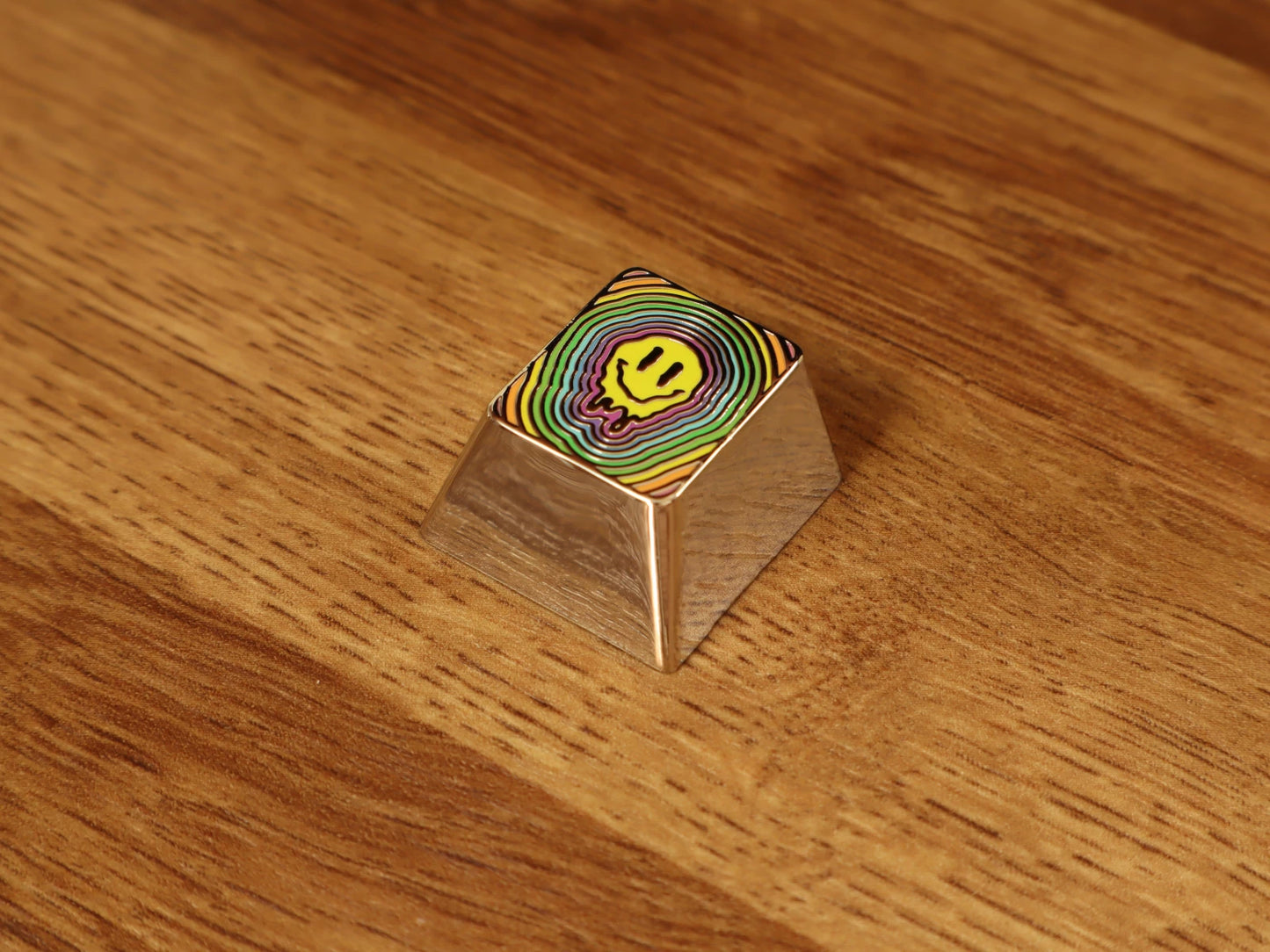 Rainbow Smiley Keycap
