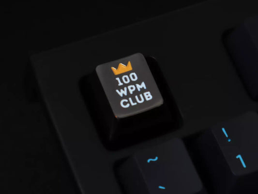 100 WPM CLUB Keycap