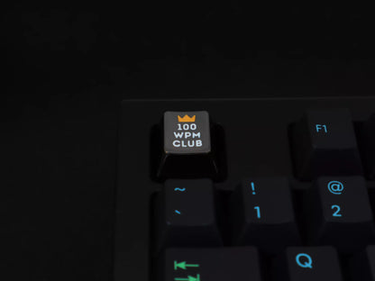 100 WPM CLUB Keycap