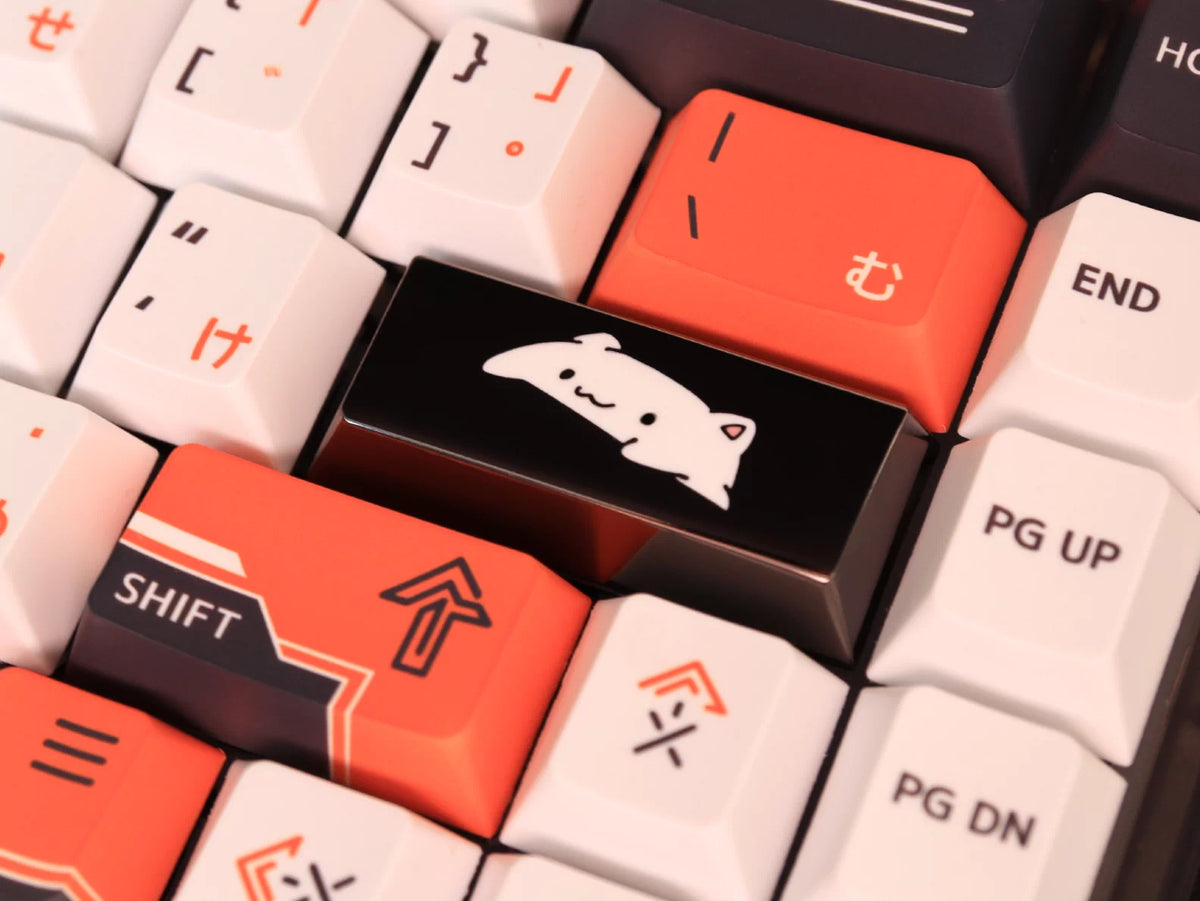 PBT Keycap Set - Spatie, ESC, Enter & Numpad Enter - Landschapsprint Voor Mechanische Toetsenborden