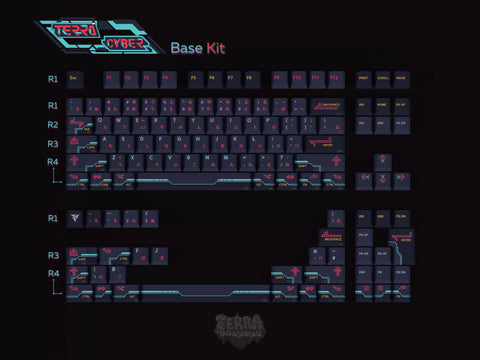 [Unreleased] TK Cyber - Keycap Set