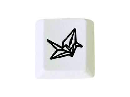 Origami Crane Keycap