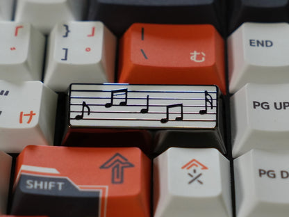 Music Sheet Enter Keycap