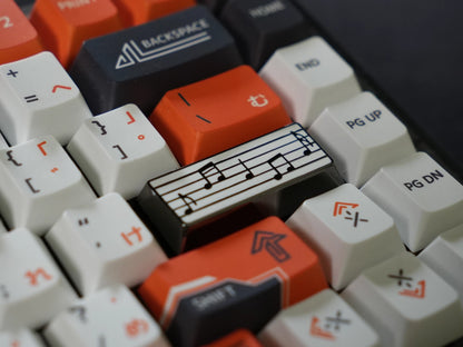 Music Sheet Enter Keycap