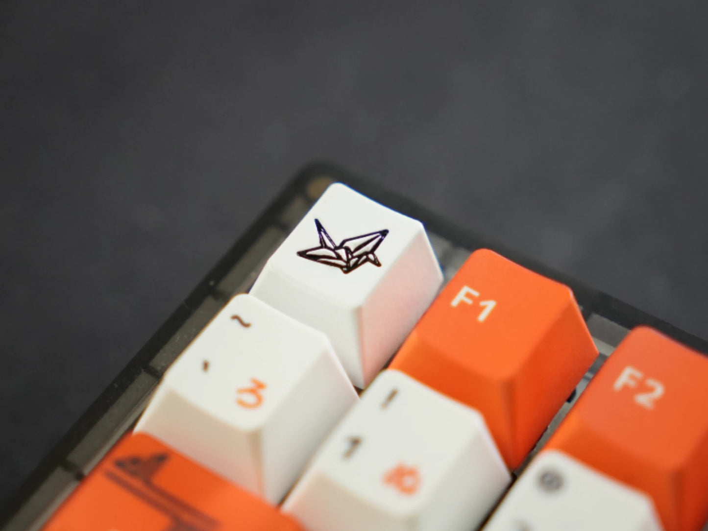 Origami Crane Keycap