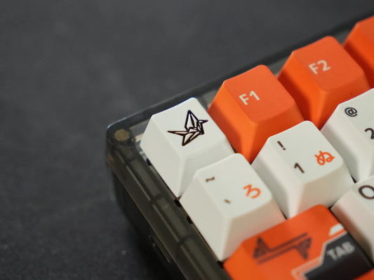 Origami Crane Keycap