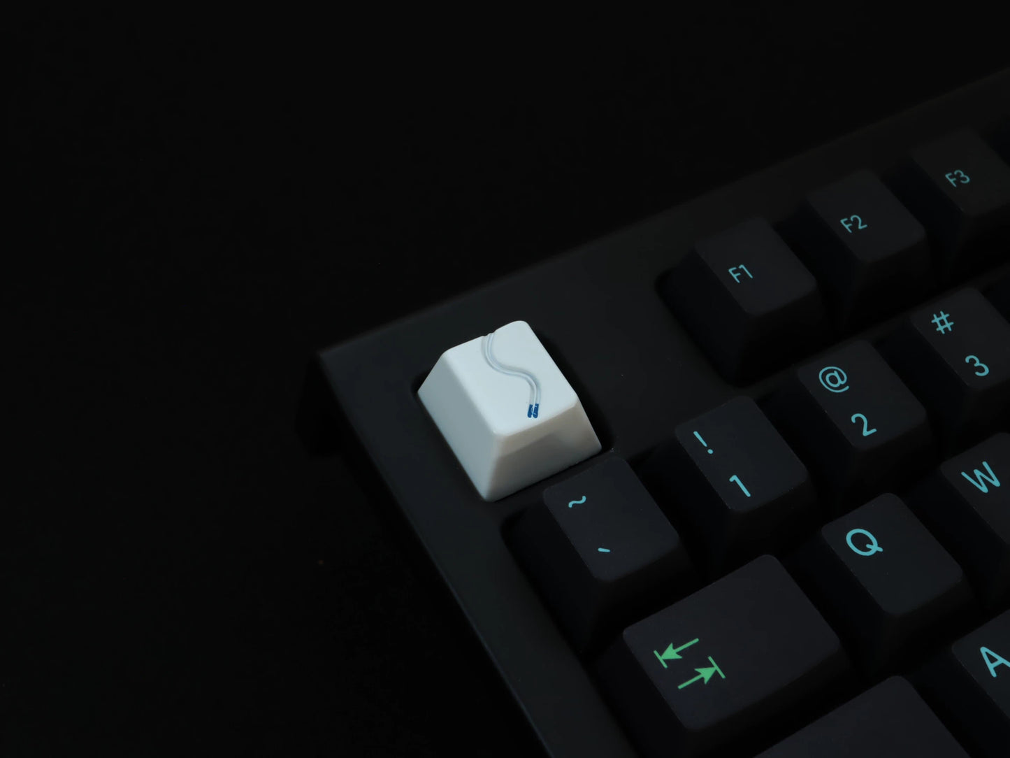 Ski Tracks Keycap