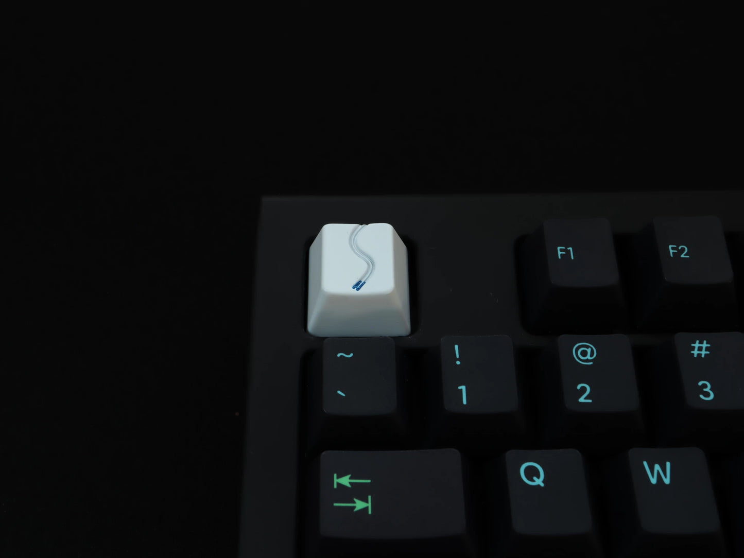 Ski Tracks Keycap
