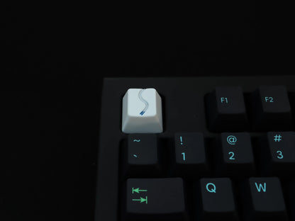 Ski Tracks Keycap