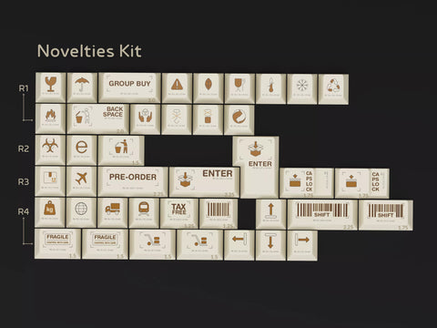 [Unreleased] TK Cardboard - Keycap Set