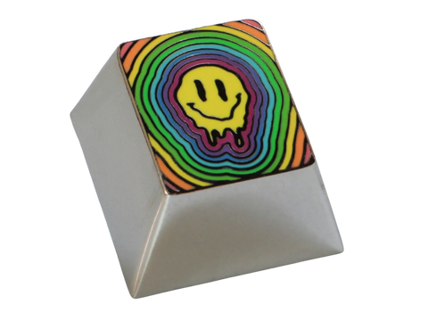 Rainbow Smiley Keycap