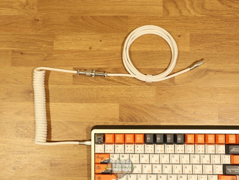 White Aviator USB Connector Cable